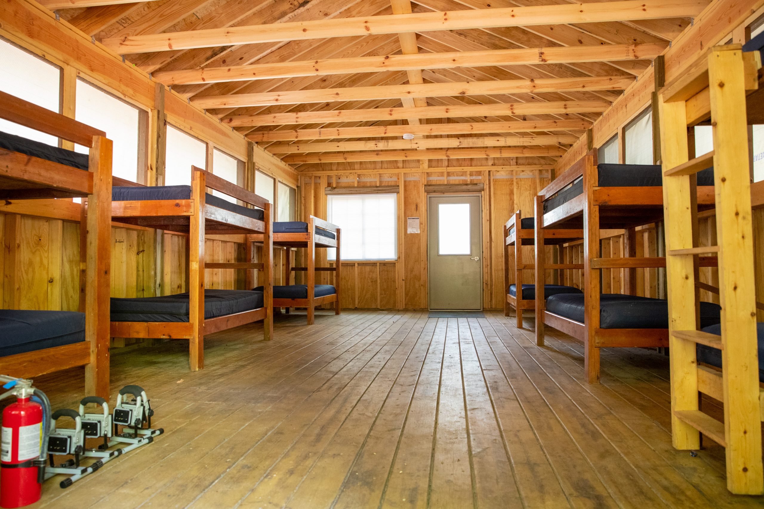 Rustic Cabins with 12 Twin Beds
